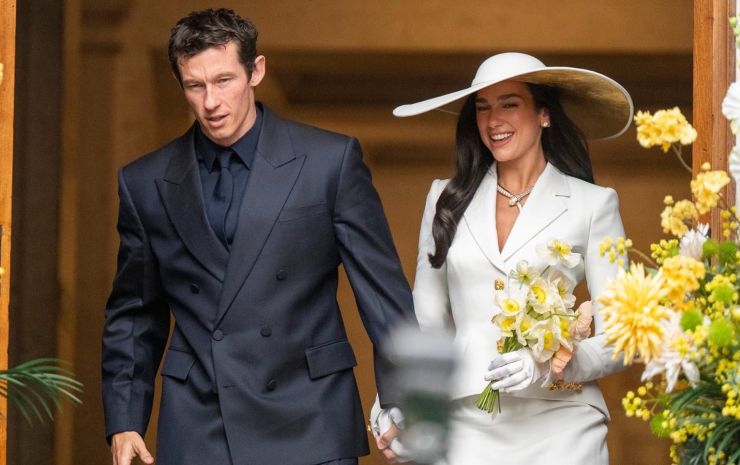 Dua Lipa y Callum Turner: una historia de amor que culmina con un "sí, quiero" en Londres